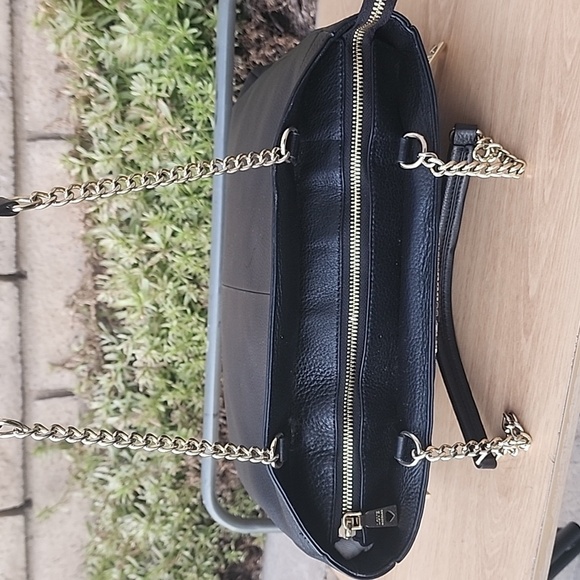 LOVE MOSCHINO Milano BORSA Black Leather Chain Strap Bag - Picture 11 of 13